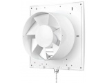 Вентилятор Ø125мм Auramax Optima 175х175мм, выключатель, белый