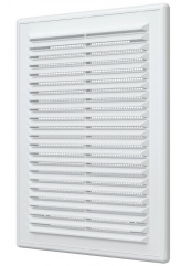 Вентиляционная решетка 183х253мм Auramax AR разъемная, сетка, белый