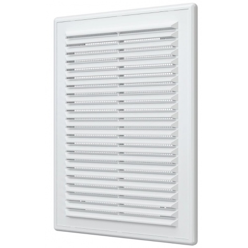 Вентиляционная решетка 183х253мм Auramax AR разъемная, сетка, белый купить в интернет магазине Санрай73
