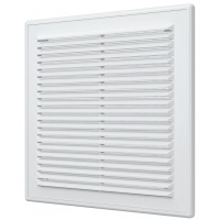 Вентиляционная решетка 249х249мм Auramax AR разъемная, сетка, белый