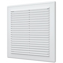 Вентиляционная решетка 249х249мм Auramax AR разъемная, сетка, белый