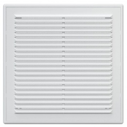 Вентиляционная решетка 249х249мм Auramax AR разъемная, сетка, белый