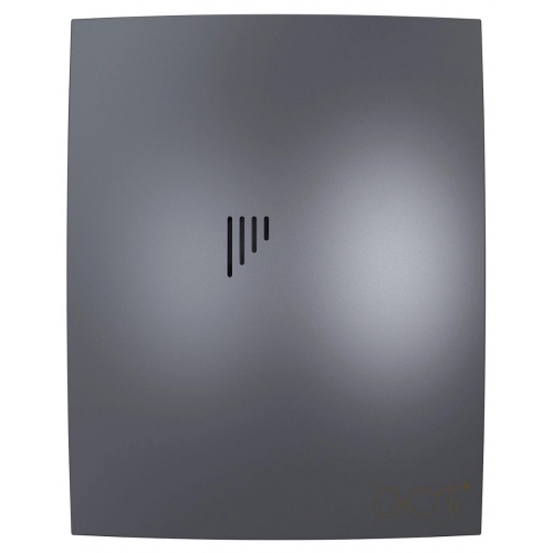 Вентилятор Ø100мм Diciti Breeze 175х220мм, обратный клапан, темно-серый купить в интернет магазине Санрай73