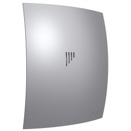 Вентилятор Ø100мм Diciti Breeze 175х220мм, обратный клапан, серый