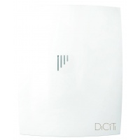 Вентилятор Ø100мм Diciti Breeze 175х220мм, обратный клапан, белый