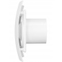 Вентилятор Ø100мм Diciti Breeze 175х220мм, обратный клапан, белый