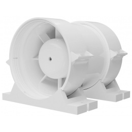 Вентилятор Ø100мм Diciti Pro 103х103мм, канальный, на кронштейне, белый