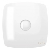 Вентилятор Ø100мм Diciti Rio 170х170мм, обратный клапан, белый