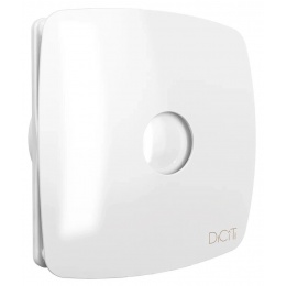 Вентилятор Ø100мм Diciti Rio 170х170мм, обратный клапан, белый