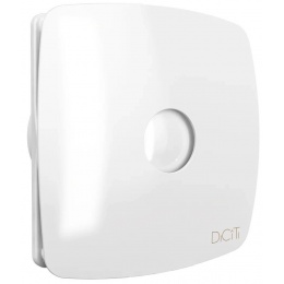 Вентилятор Ø125мм Diciti Rio 200х200мм, обратный клапан, белый