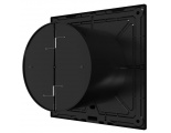 Вентилятор Ø100мм Diciti Slim 150х150мм, обратный клапан, матовый черный