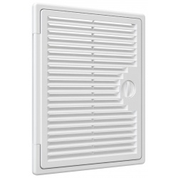 Люк Декофот 200х250мм Evecs ДФ накладной вентилируемый, пластиковый белый