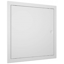 Люк ревизионный 224х224мм Evecs LN, фланец 200х200мм, нажимной, пластиковый белый