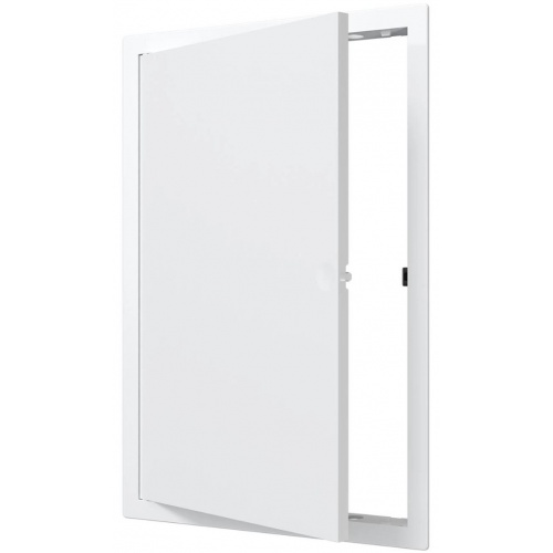 Люк ревизионный 224х324мм Evecs LN, фланец 200х300мм, нажимной, пластиковый белый купить в интернет магазине Санрай73