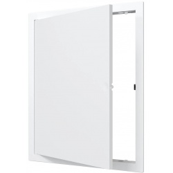 Люк ревизионный 274х324мм Evecs LN, фланец 250х300мм, нажимной, пластиковый белый