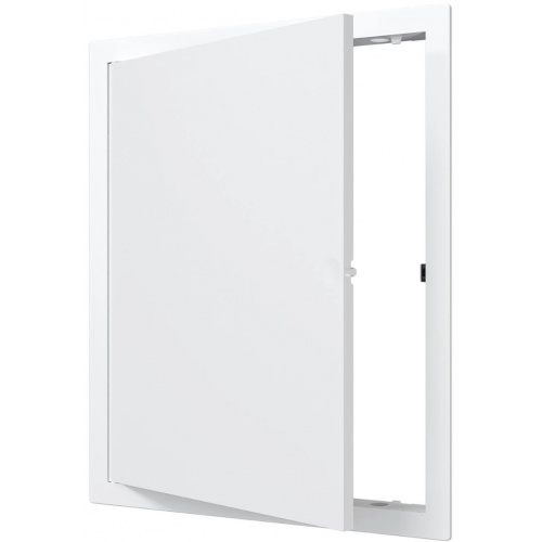 Люк ревизионный 274х324мм Evecs LN, фланец 250х300мм, нажимной, пластиковый белый купить в интернет магазине Санрай73