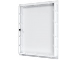 Люк ревизионный 274х324мм Evecs LN, фланец 250х300мм, нажимной, пластиковый белый