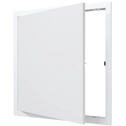 Люк ревизионный 328х328мм Evecs LN, фланец 300х300мм, нажимной, пластиковый белый