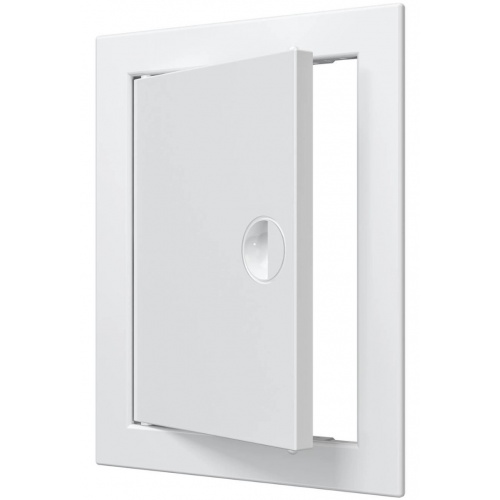 Люк ревизионный 168х218мм Evecs ЛР, фланец 146х196мм, ручка, пластиковый белый купить в интернет магазине Санрай73