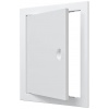 Люк ревизионный 218х268мм Evecs ЛР, фланец 196х246мм, ручка, пластиковый белый
