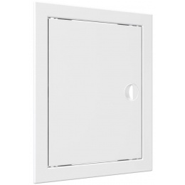 Люк ревизионный 218х268мм Evecs ЛР, фланец 196х246мм, ручка, пластиковый белый