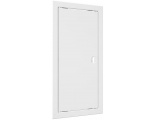 Люк ревизионный 218х418мм Evecs ЛР, фланец 196х396мм, ручка, пластиковый белый