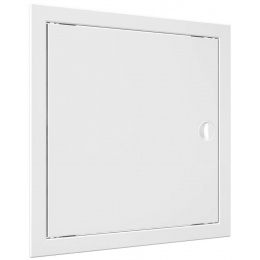 Люк ревизионный 318х318мм Evecs ЛР, фланец 296х296мм, ручка, пластиковый белый