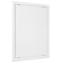 Люк ревизионный 318х418мм Evecs ЛР, фланец 296х396мм, ручка, пластиковый белый