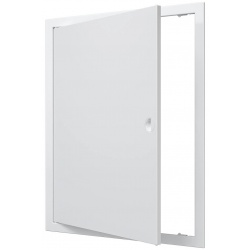 Люк ревизионный 418х518мм Evecs ЛР, фланец 396х496мм, ручка, пластиковый белый