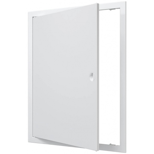 Люк ревизионный 418х518мм Evecs ЛР, фланец 396х496мм, ручка, пластиковый белый купить в интернет магазине Санрай73