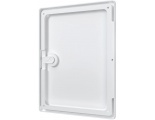 Люк ревизионный 200х250мм Evecs ЛТП, накладной, ручка-задвижка, пластиковый белый