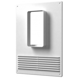 Площадка плоского воздуховода с вертикальным фланцем 60х120мм, 205х240мм, решетка Флекс