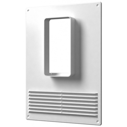 Площадка плоского воздуховода с вертикальным фланцем 60х120мм, 205х240мм, решетка Флекс купить в интернет магазине Санрай73