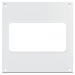 Накладка плоского воздуховода 60х120мм 150х150мм Era НПП пластиковая