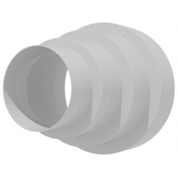 Переходник воздуховода универсальный Ø150/125/100/80мм Era ПУ пластиковый