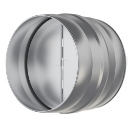 Соединитель круглого воздуховода Ø100мм Era СКц обратный клапан, сталь оцинкованная