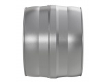 Соединитель круглого воздуховода Ø100мм Era СКц обратный клапан, сталь оцинкованная