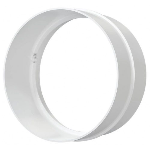 Соединитель круглого воздуховода Ø125мм Era СКП пластиковый купить в интернет магазине Санрай73