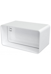 Соединитель плоского воздуховода 60х120мм Era СКПО обратный клапан, пластиковый