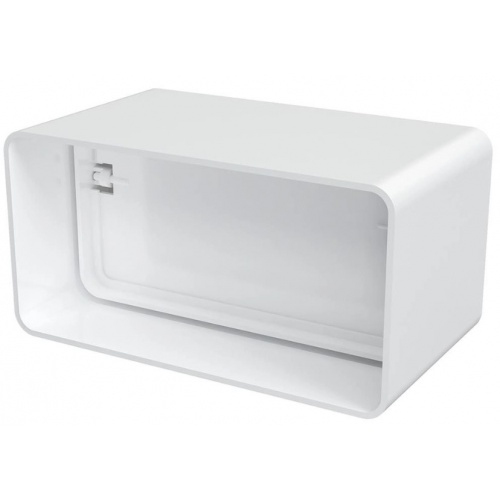 Соединитель плоского воздуховода 60х120мм Era СКПО обратный клапан, пластиковый купить в интернет магазине Санрай73