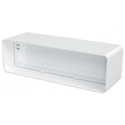 Соединитель плоского воздуховода 60х204мм Era СКПО обратный клапан, пластиковый