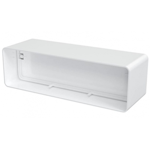 Соединитель плоского воздуховода 60х204мм Era СКПО обратный клапан, пластиковый купить в интернет магазине Санрай73