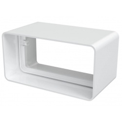 Соединитель плоского воздуховода 60х120мм Era СКП пластиковый