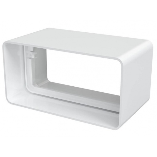 Соединитель плоского воздуховода 60х120мм Era СКП пластиковый купить в интернет магазине Санрай73