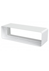 Соединитель плоского воздуховода 60х204мм Era СКП пластиковый