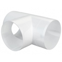 Тройник воздуховода Ø125мм Era ТП круглый пластиковый