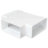 Тройник воздуховода 60х120мм Era ТПП плоский пластиковый