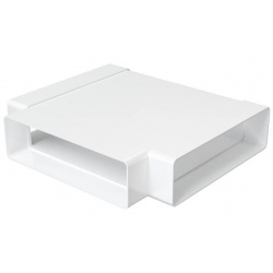 Тройник воздуховода 60х204мм Era ТПП плоский пластиковый