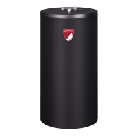 Бойлер 150л Federica Bugatti INOX косвенный, черный, с анодом