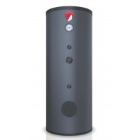 Бойлер 300л Federica Bugatti, косвенный, 2 змеевика, 10 бар , люк